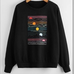 Crewneck black vintage